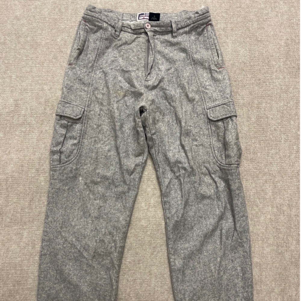 Vtg Mecca Y2K Gray Pants Men's Sz 36